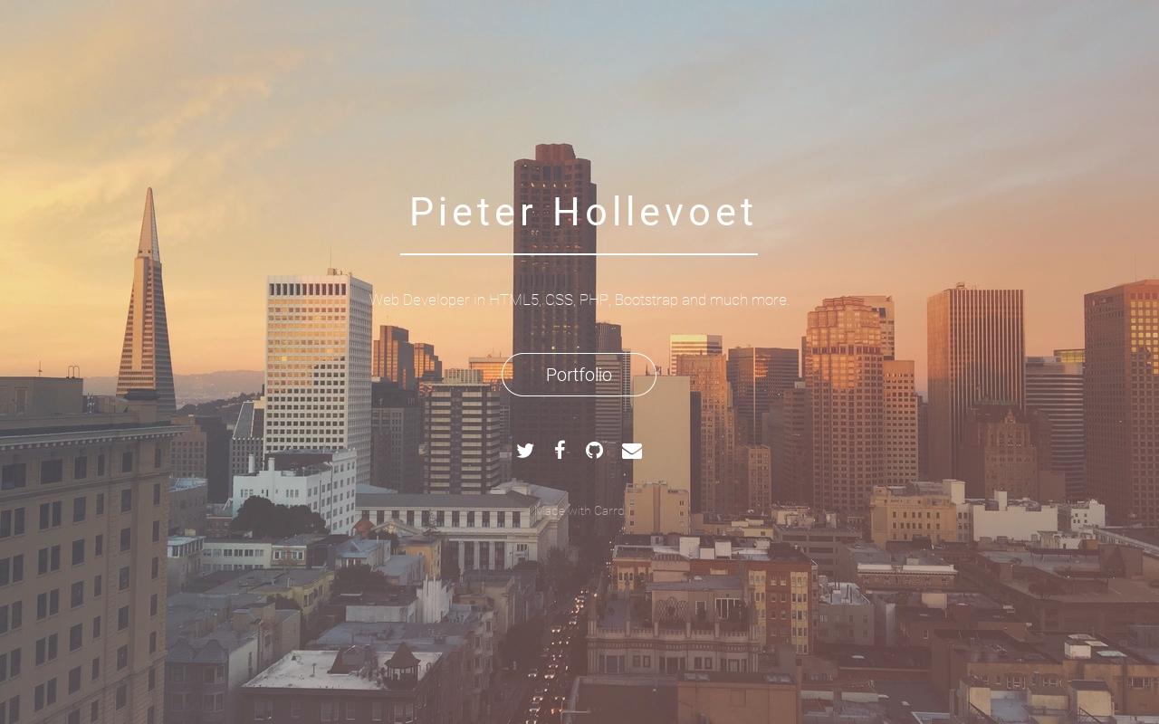 Carrd profile picture for @pieter